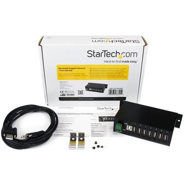 HUB USB StarTech 7x USB-A 2.0 (ST7200USBM)