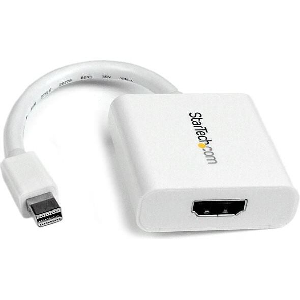 Adapter AV StarTech DisplayPort Mini - HDMI biały (MDP2HDW)