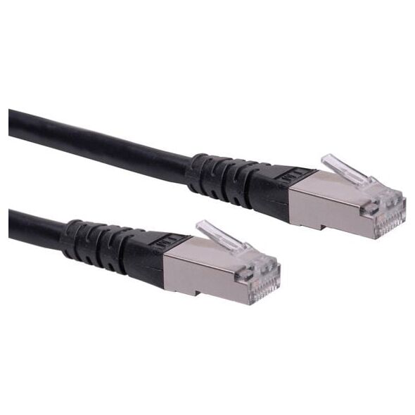Roline PatchCord S/FTP (PiMF) Kat.6 7m czarny (21.15.1375)
