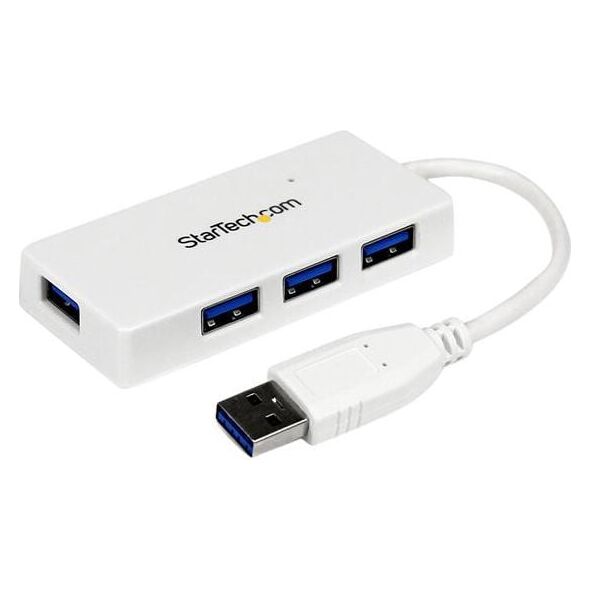 HUB USB StarTech SuperSpeed Mini 4x USB-A 3.0 (ST4300MINU3W)