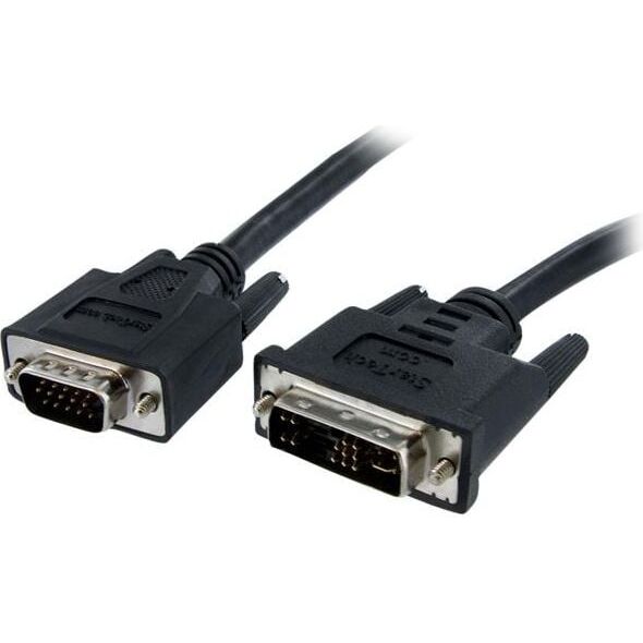 Kabel StarTech DVI-A - D-Sub (VGA) 5m czarny (DVIVGAMM5M)