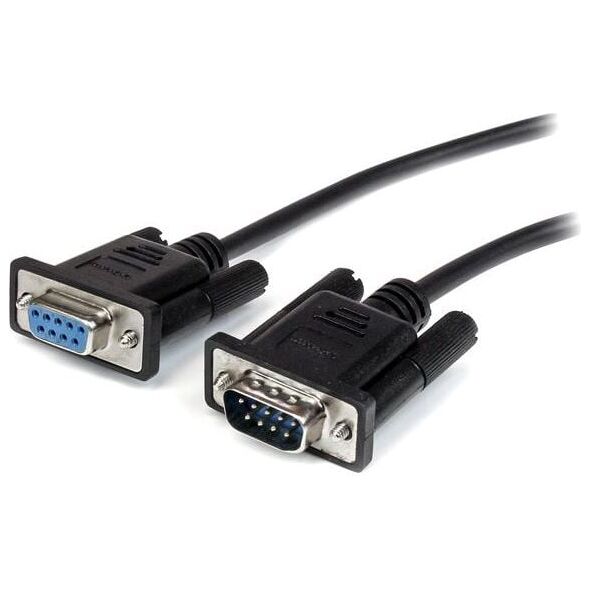 StarTech DB-9 - DB-9, 3m, Czarny (MXT1003MBK)