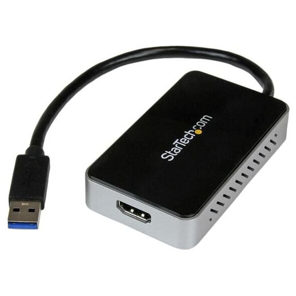 Adapter USB StarTech USB - HDMI Czarny  (USB32HDEH)