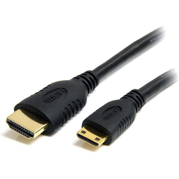 Kabel StarTech HDMI Mini - HDMI 0.5m czarny (HDACMM50CM)