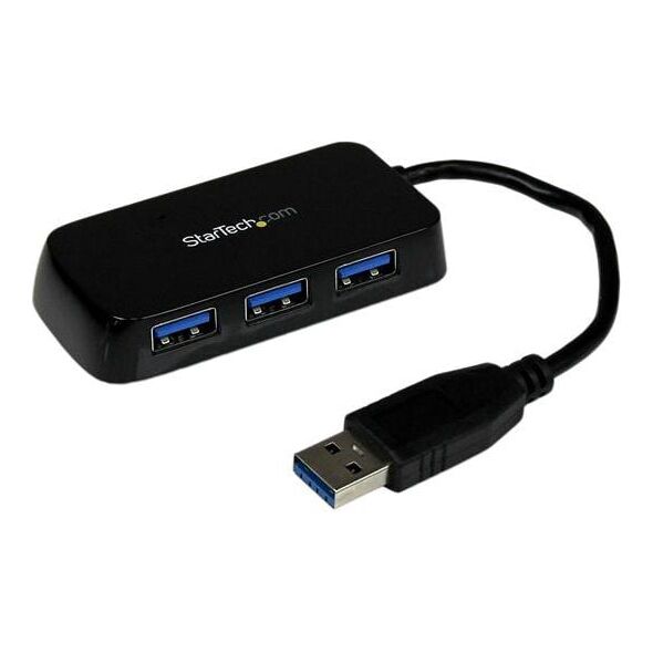 HUB USB StarTech 4x USB-A 3.0 (ST4300MINU3B)
