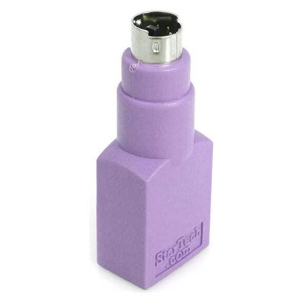 Adapter USB StarTech USB - PS/2 Fioletowy  (GC46FMKEY)