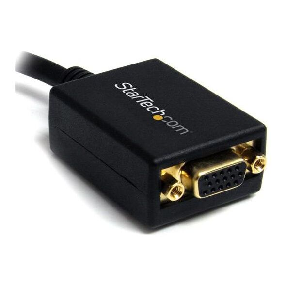 Adapter AV StarTech DisplayPort - D-Sub (VGA) 0.1m czarny (DP2VGA2)
