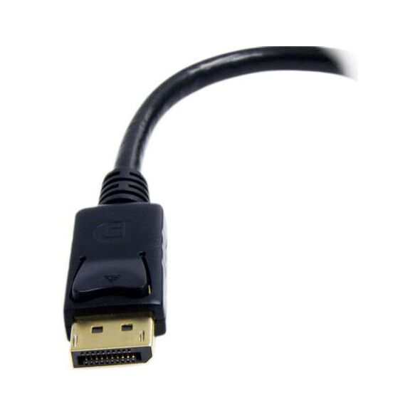 Adapter AV StarTech DisplayPort - DVI-D 0.15m czarny (DP2DVI2)