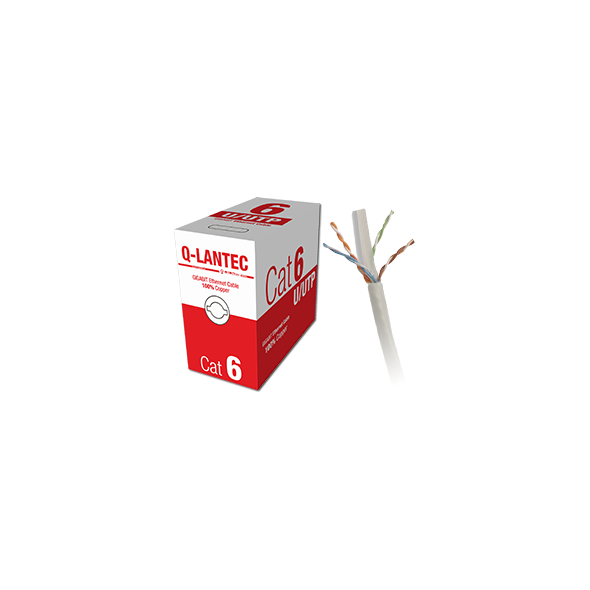 Alantec kabel kat.6, 305m (KIU6PVC305NC)