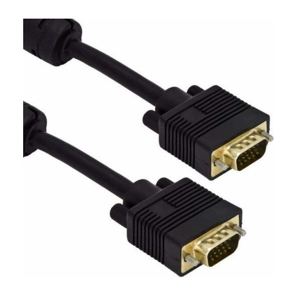 Kabel Goobay D-Sub (VGA) - D-Sub (VGA) 5m czarny (50490)