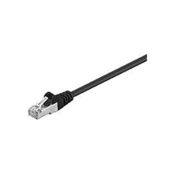 Goobay Patchcord CAT5e SF/UTP 15m Czarny (68668)