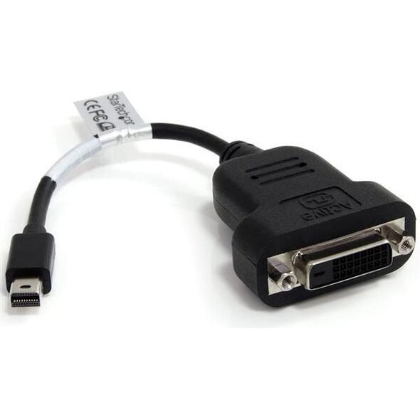 Adapter AV StarTech DisplayPort Mini - DVI-D 0.2m czarny (MDP2DVIS)