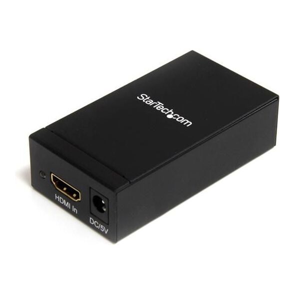 Adapter AV StarTech DisplayPort - HDMI czarny (HDMI2DP)
