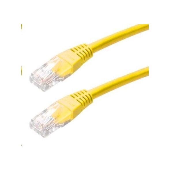 Lynx CS Patchcord CAT 5E UTP 1m Żółty (PK-UTP5E-010-YL)