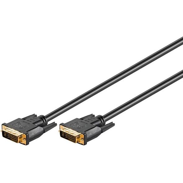 Kabel DVI-I - DVI-I 2m czarny (69203)