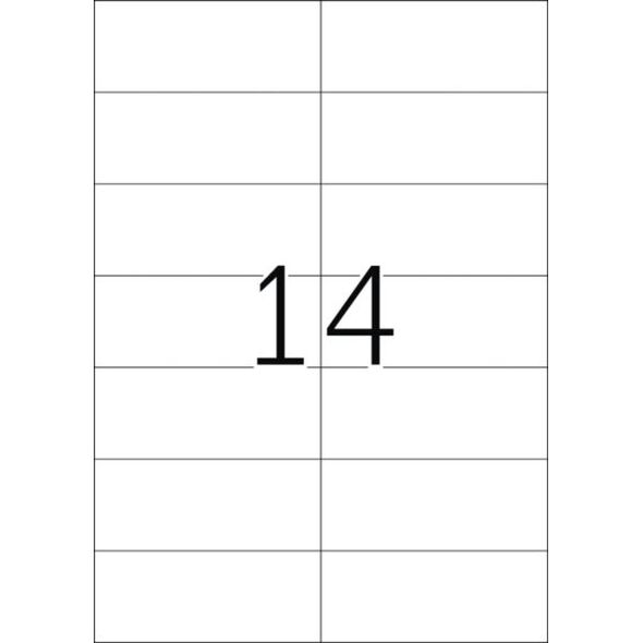 Herma Etykiety kolorowe A4, papier matowy zielony, 280 szt (5061)