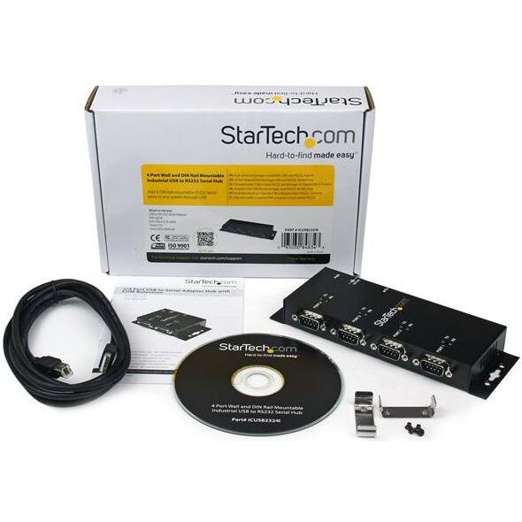 StarTech 4 PORT DB-9 (ICUSB2324I)