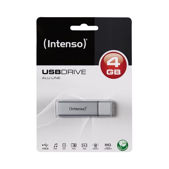 Pendrive Intenso Alu Line, 4 GB  (3521452)