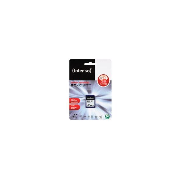 Karta Intenso SDXC 64 GB Class 10  (3411490)
