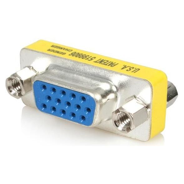 Adapter AV StarTech D-Sub (VGA) - D-Sub (VGA) żółty (GC15HSF)