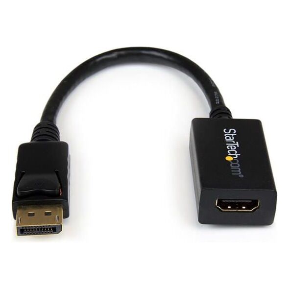 Adapter AV StarTech DisplayPort - HDMI czarny (DP2HDMI2)