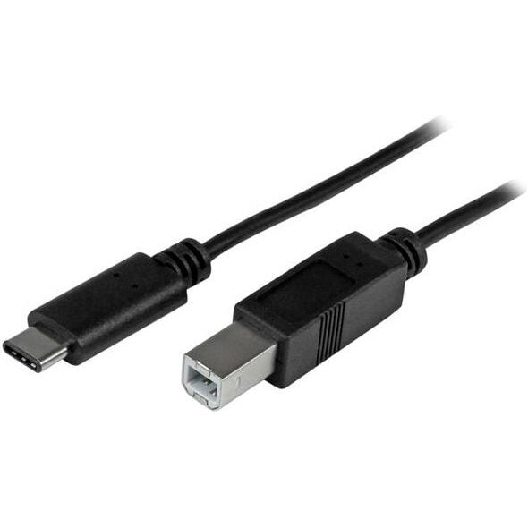 Kabel USB StarTech USB-C - USB-B 1 m Czarny (USB2CB1M)
