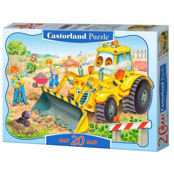 Castorland CASTOR 20 EL. MAXI Buldożer - 02139