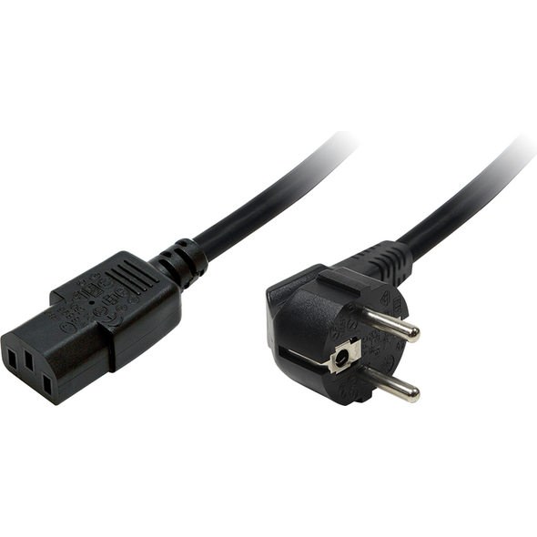 Kabel zasilający LogiLink Schuko-C13, 1,80m (CP090)