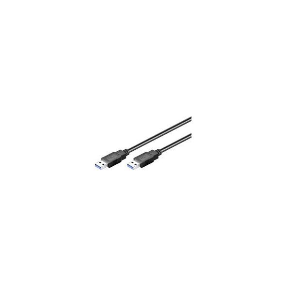 Kabel USB USB-A - 1 m Czarny (95717)