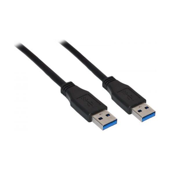 Kabel USB USB-A - 1 m Czarny (95717)