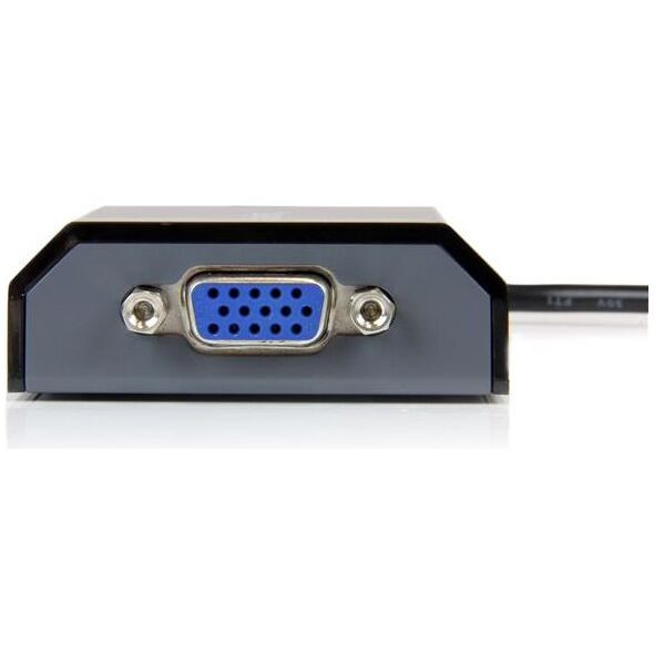 Adapter USB StarTech USB - VGA Czarny  (USB2VGAPRO2)