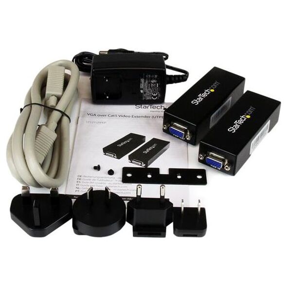 System przekazu sygnału AV StarTech VGA - RJ-45 (ST121UTPEP)