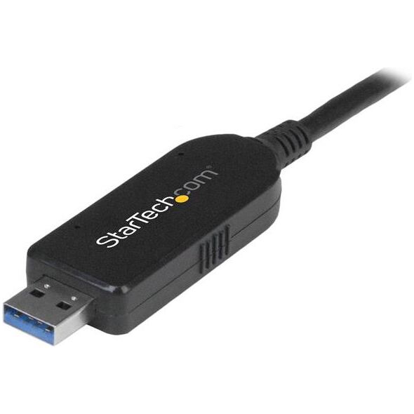 Kabel USB StarTech USB-A - USB-A 2 m Czarny (USB3LINK)