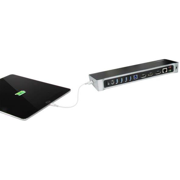 Stacja/replikator StarTech Triple Video Dock USB 3.0 (USB3DOCKH2DP)