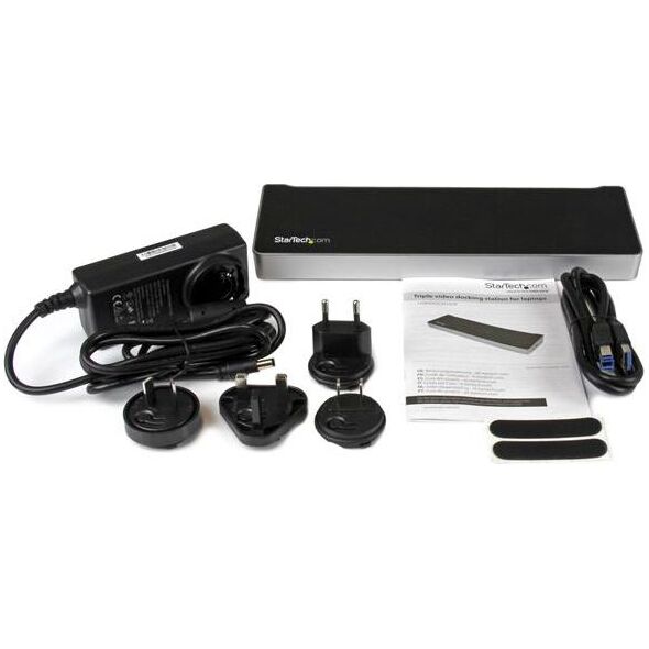 Stacja/replikator StarTech Triple Video Dock USB 3.0 (USB3DOCKH2DP)