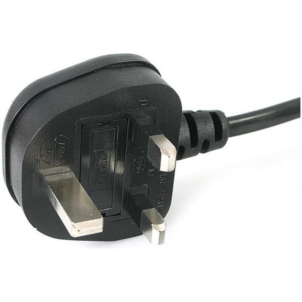Kabel zasilający StarTech BS 1363 - C13 UK 3m czarny (PXT101UK3M)