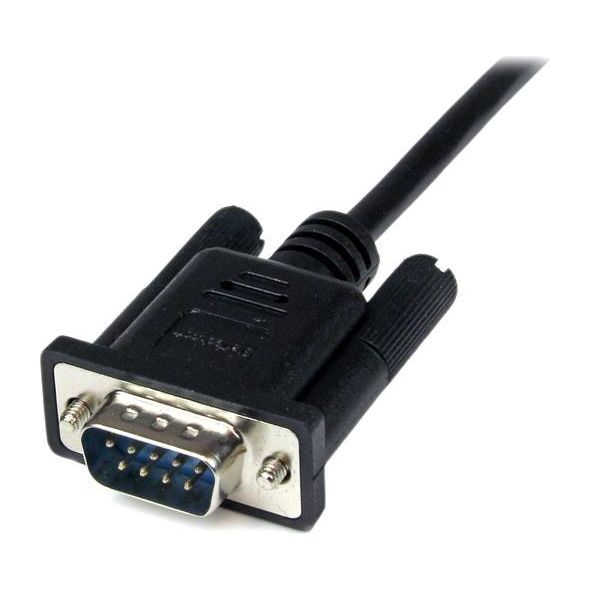 StarTech DB-9 - DB-9, 1m, Czarny (SCNM9FM1MBK)