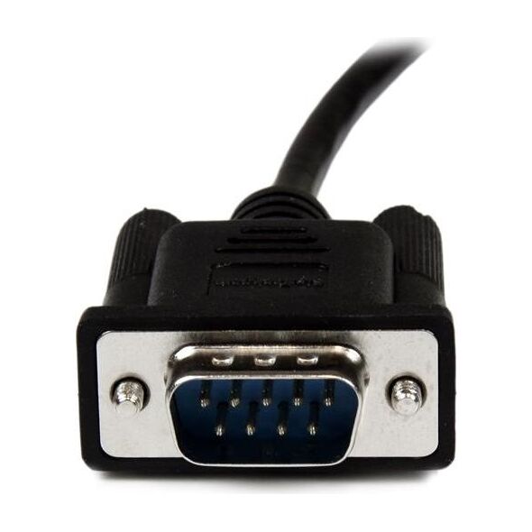 StarTech DB-9 - DB-9, 1m, Czarny (SCNM9FM1MBK)