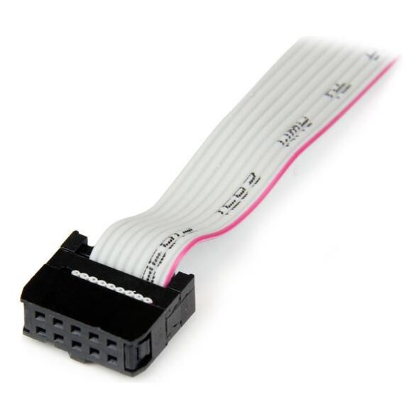 StarTech DB-9 - IDC-10, 0.4m, Szary (PLATE9M16)
