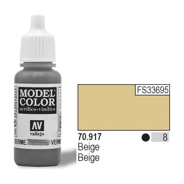 Vallejo Farba Nr8 Beige Matt 17ml - 70917