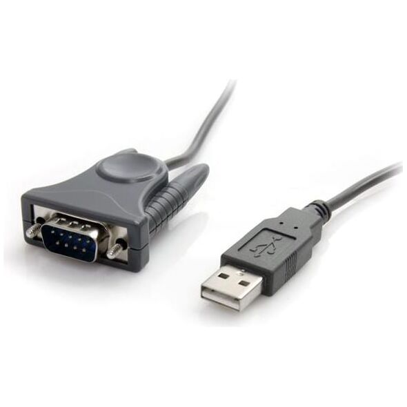 Kabel USB StarTech USB-A - DB-9 0.9 m Szary (ICUSB232DB25)