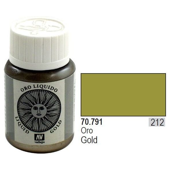 Vallejo Farba Nr212 Gold 35ml - 70791