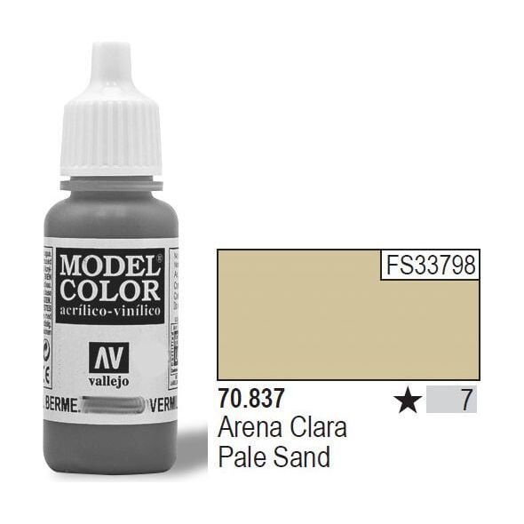 Vallejo Farba Nr7 Sand Light Matt 17ml - 70837