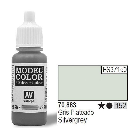 Vallejo Farba Nr152 Silvergrey Matt 17ml - 70883