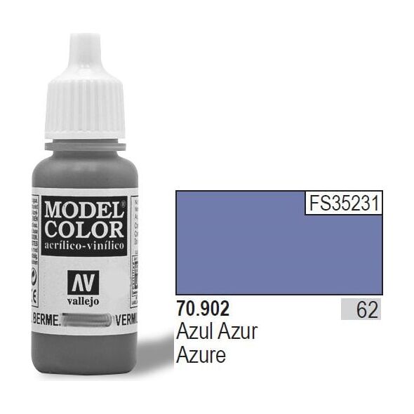 Vallejo Farba Nr62 Azure Matt 17ml - 70902
