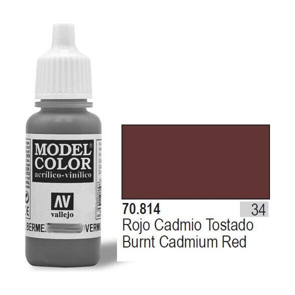 Vallejo Farba Nr34 Cadium Umber Red 17ml - 70814