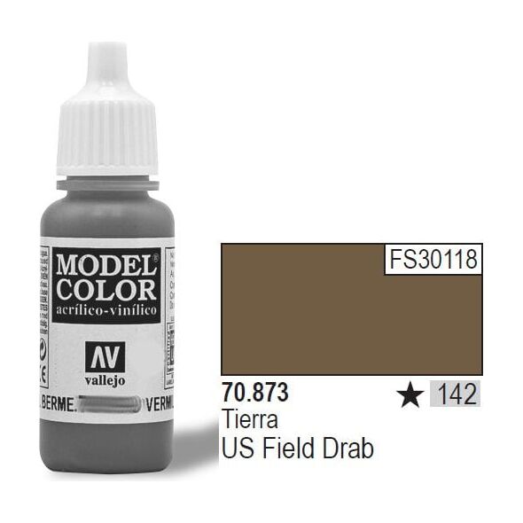 Vallejo Farba Nr142 US Field Drab 17ml - 70873