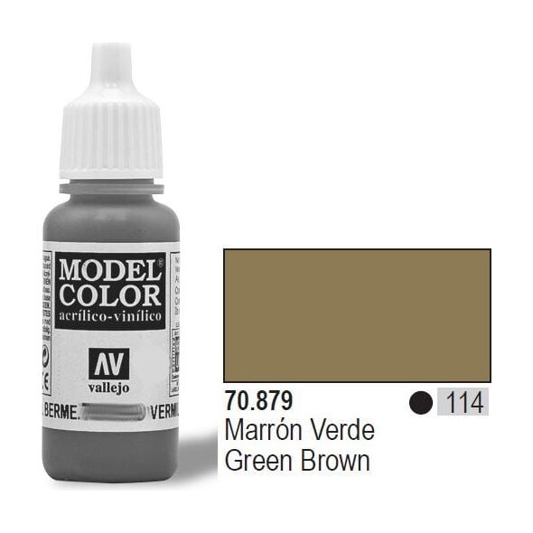 Vallejo Farba Nr114 Green Brown 17ml - 70879