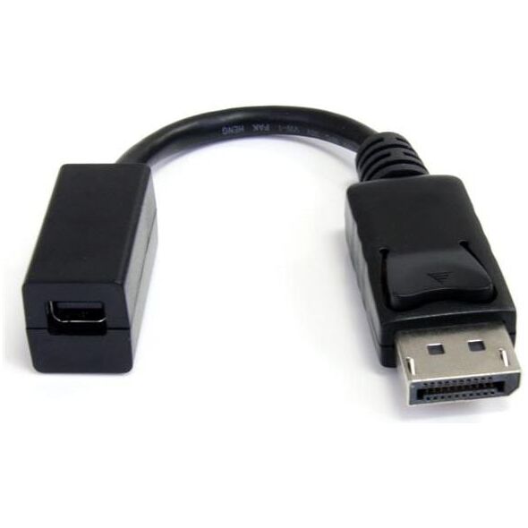 Adapter AV StarTech DisplayPort Mini - DisplayPort czarny (DP2MDPMF6IN)