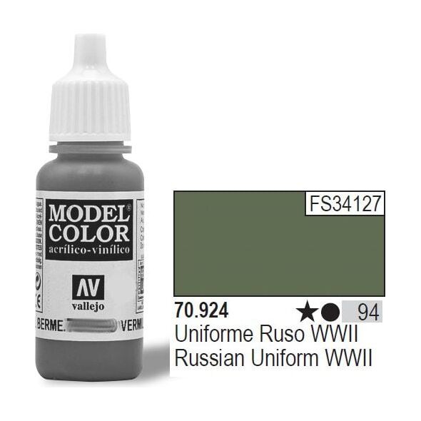 Vallejo VALLEJO Farba Nr94 Russian Uniform 17ml - 70924